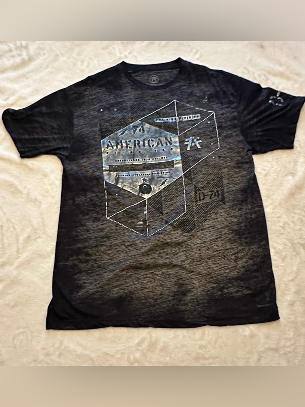 American Fighter Black  Graphic Tee